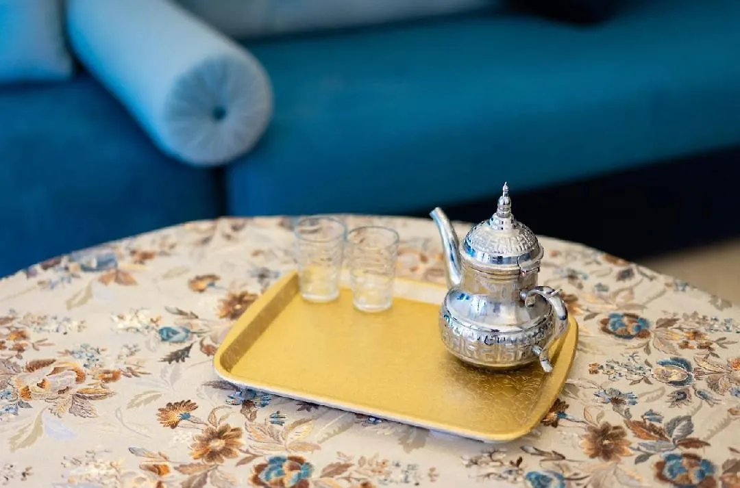 Self Check-In 100Mq Apartment In Marrakech Center Marrakesh Marocko